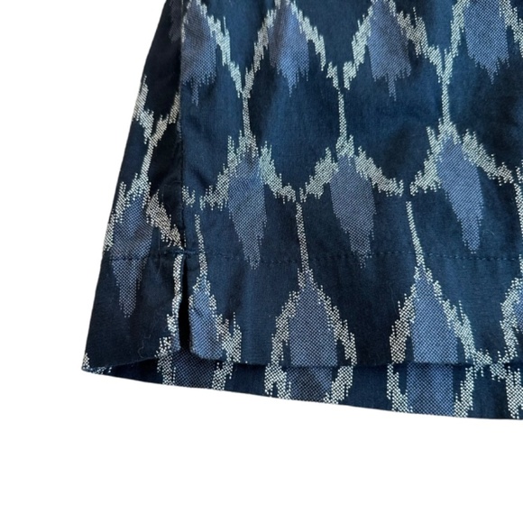 J.Jill Top Womens Size L Petite Mix Ikat Print Relaxed Kimono Style Boat Neck - Picture 6 of 15